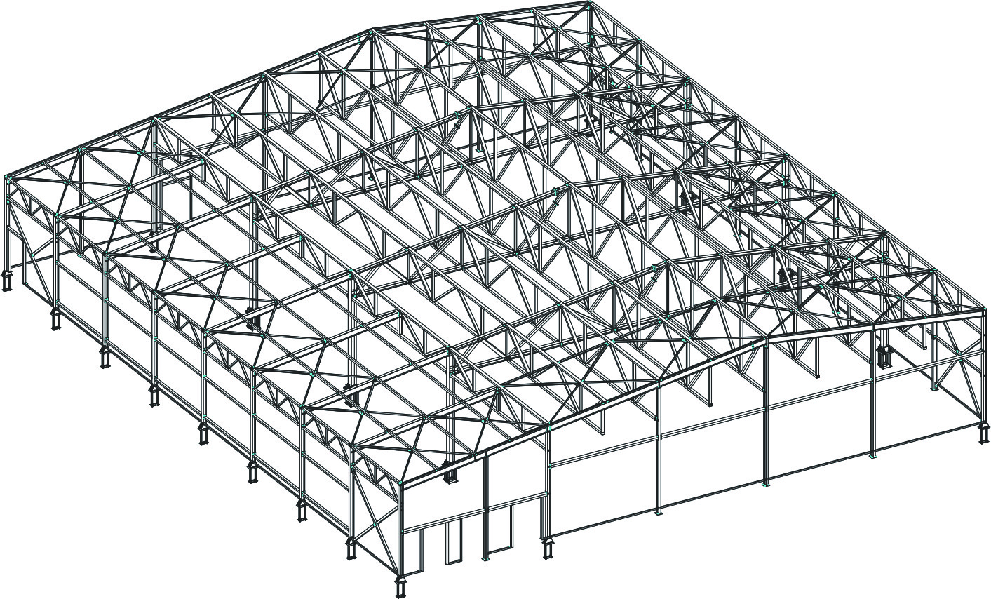 Main building - production hall – Sv. Nikole, North Macedonia