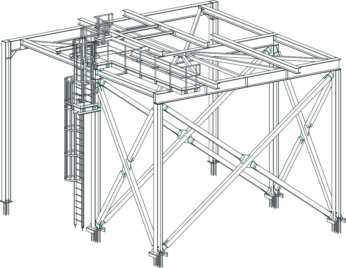 Platform for filter – Eemshaven, Netherlands